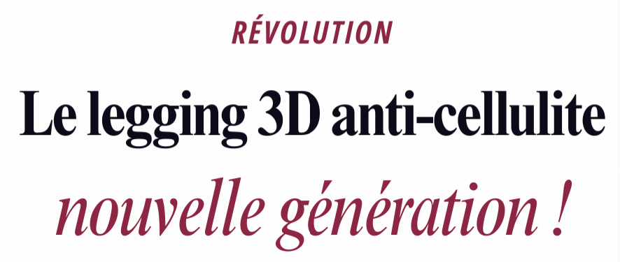 Banniere Revolution legging SCULPTEA