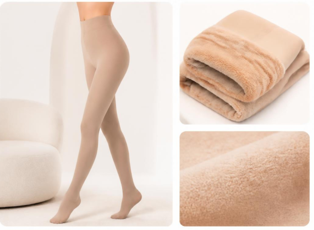 Collant Polaire SCULPTEA - Beige