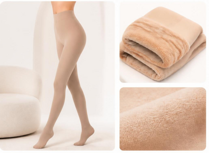 Collant Polaire SCULPTEA - Beige
